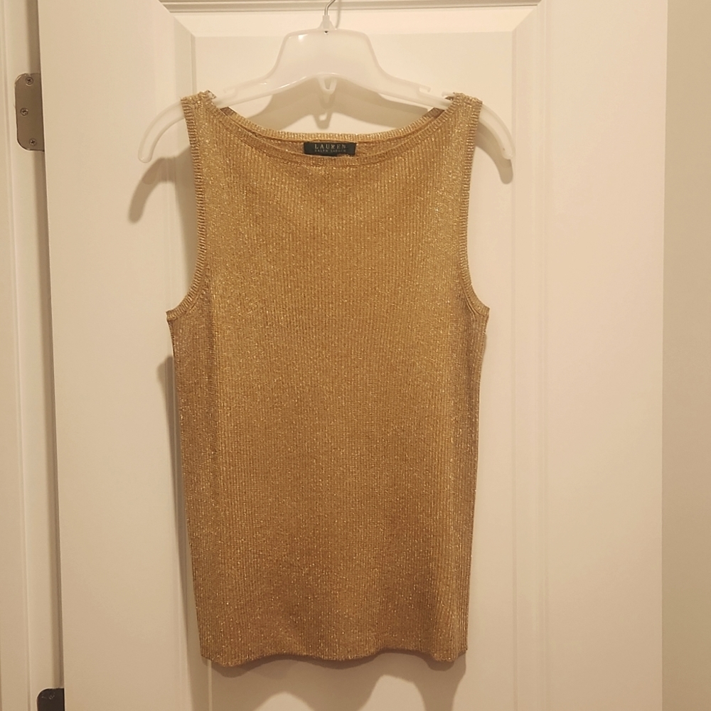 Ralph Lauren shimmery tank top